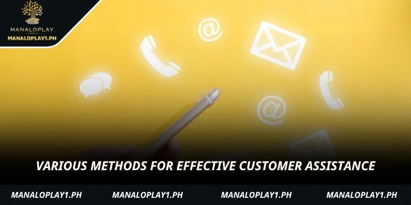 Various methods for effective customer assistance