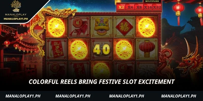 Colorful reels bring festive slot excitement