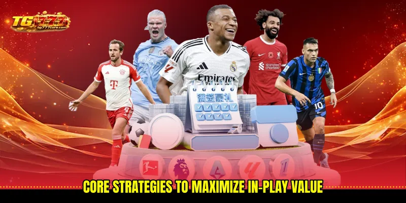 Core strategies to maximize in-play value