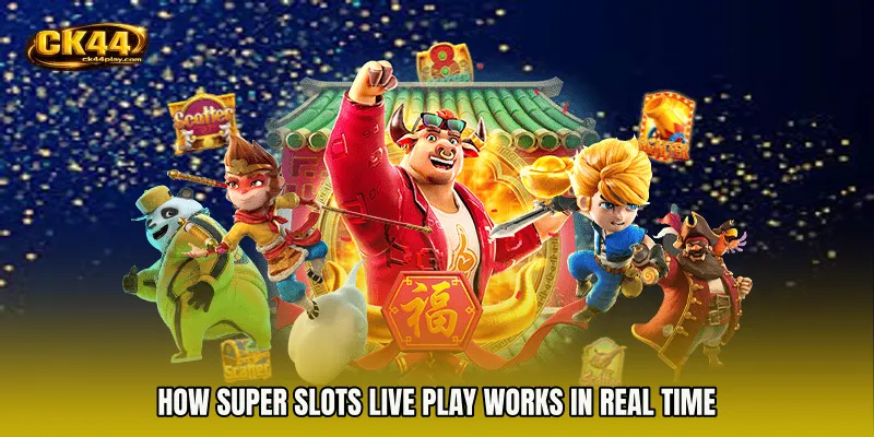 How Super Slots live play Works in Real Time